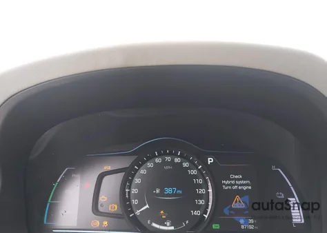 2019 Hyundai Ioniq Hybrid Limited z USA, uszkodzony, nr VIN KMHC05LC9KU144055